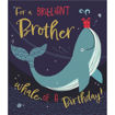 Picture of FOR A BRILLIANT BROTHER BIRTHDAY CARD